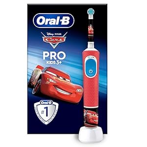 Oral-B Pro Kids Cars Elektrische Zahnbürste Rot/Blau