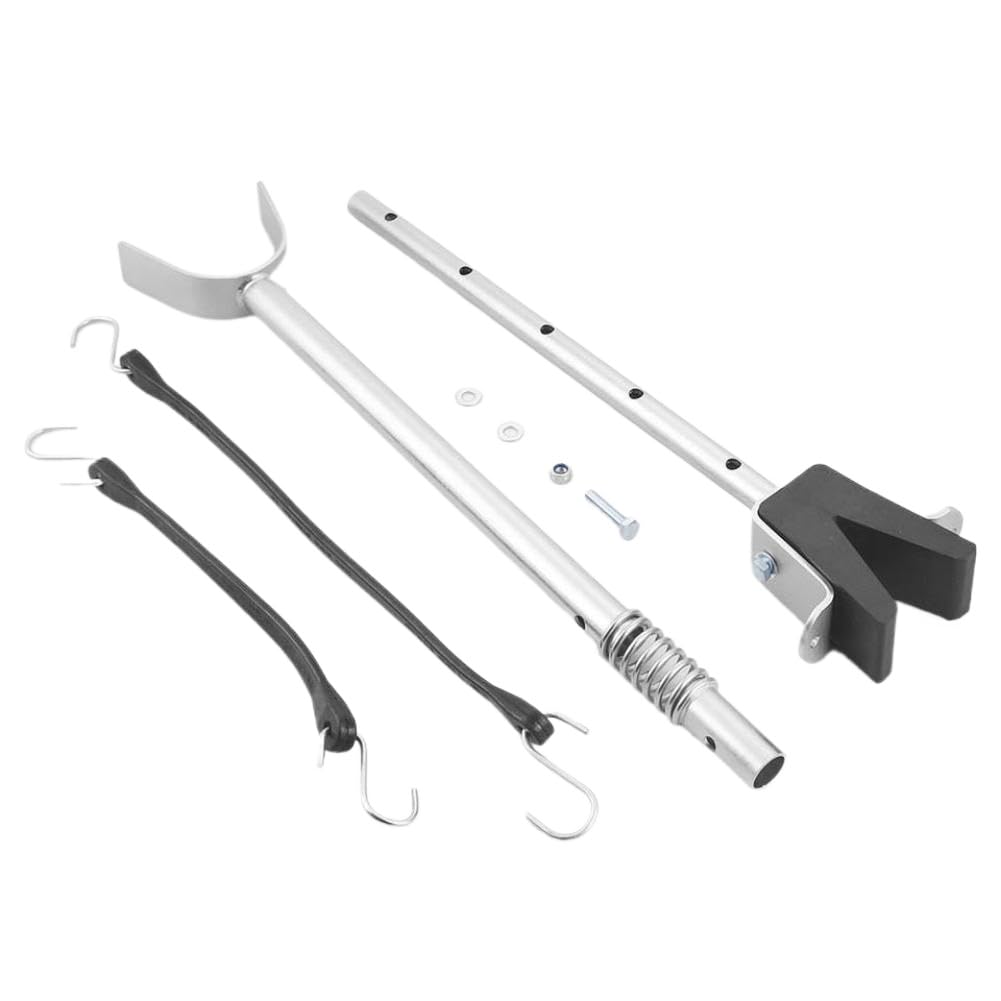 Boat Transom Saver Adjustable Spring Shock Absorbing with Composite Head for Outboard Motor Holds Engine Roller Boat Trailers