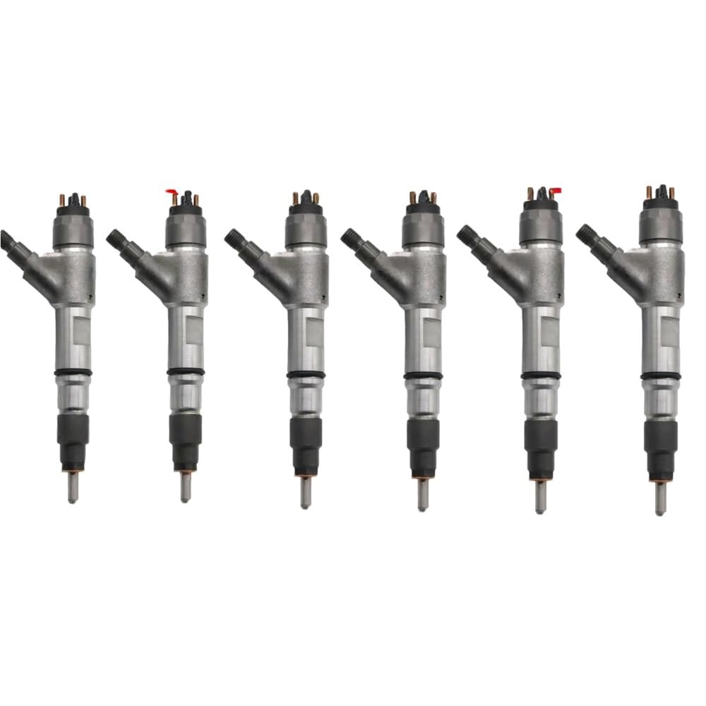 Fqqkma One Color Fuel Injectors 6Pc 0445120416 2P0130201a Diesel Fuel Injector 5264272 5367084 For Isf For Aumark For Foton For Jac 2P0130201a