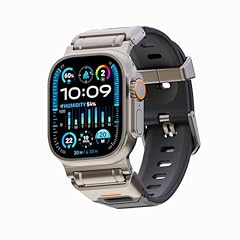 Stainless Steel / Black Silicone