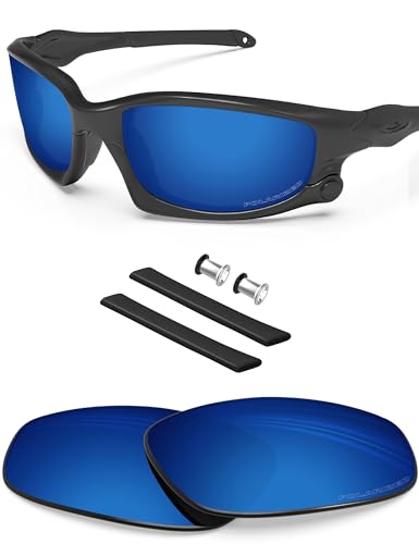 Image of BLAZERBUCK Polarized Replacement Lenses&Sock Kit for Oakley Split Jacket OO9099 Sunglass