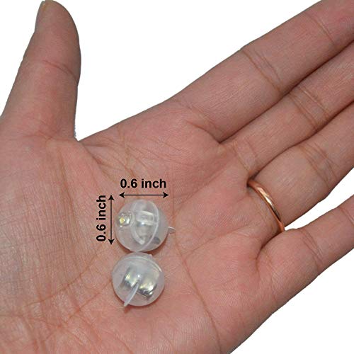 Neo Loons® 100Pcs/Lot 100 X Red Round Led Flash Ball Lamp Balloon Light Long Standby Time For Paper Lantern Balloon Light Party Wedding Decoration #TOP1