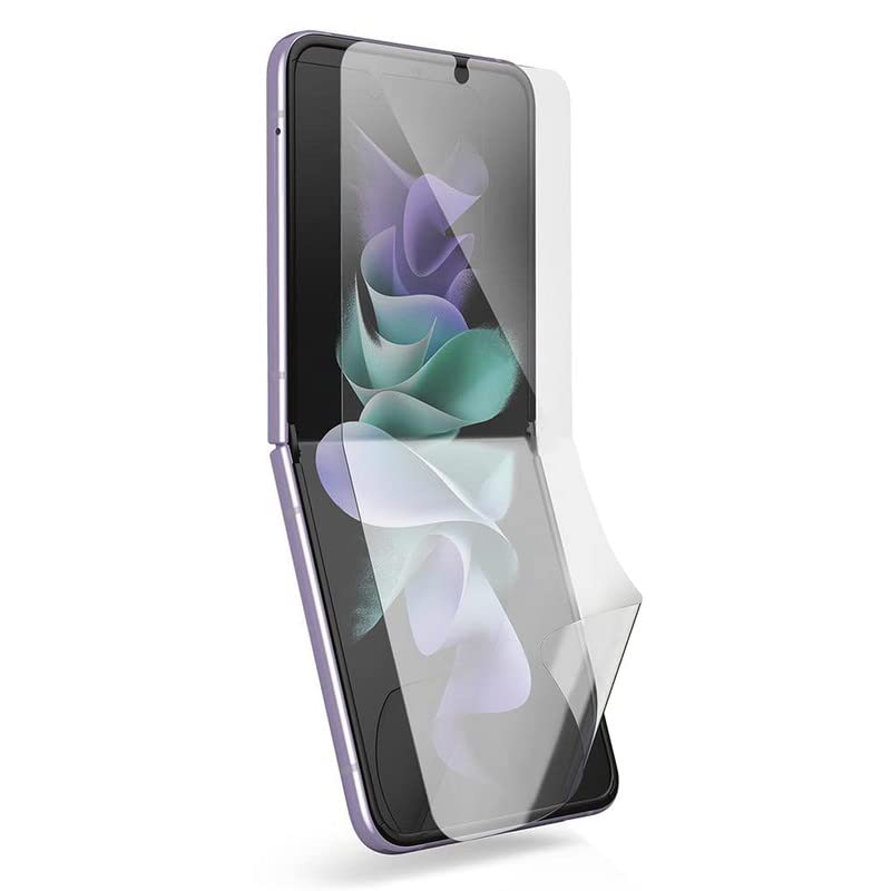 Image of Gorilla Extra Strong Premium Advanced HD+ Tempered Glass [Matte] for Samsung Galaxy Z Flip 4 Edge to Edge Coverage Anti Glare Anti Fingerprint Scratch and Oil Resistant