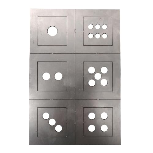 Kit de práctica de soldadura de acero, kit de práctica de soldadura, kit de soldadura, kit de soldadura, Mild-Carbon Steel Dice Welding Practice Kit for Beginners and Welding Enthusiasts
