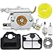 Kuupo 136 141 142 Carburetor for Husqvarna 36 41 137 137E 141LE 142E Chainsaw Replace for Husqvarna 530071987 545013503 545057701 for Poulan Pro 295 PP4620AVX for WT-239 W-29 WT-834 WT-289 WT-285