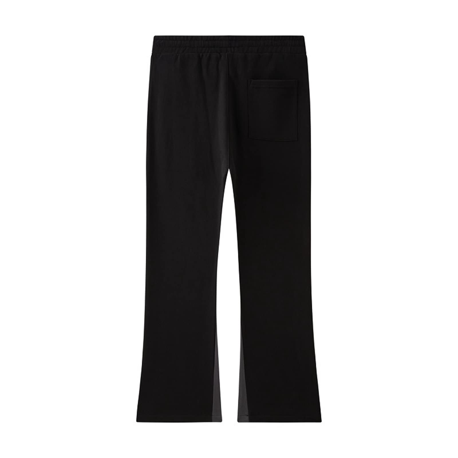 Pantalones Deportivos de Gamuza sintética para Mujer, Pantalones Deportivos Acampanados para Bailar y Bailar, Pantalones de Patchwork para Hombre