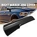 Aynaxcol Trailer Tow Mirror Cover Cap Front Arm Right Passenger Side Replacement for Dodge RAM 2014-2019, 1500 2500 3500 Replace for #68263392AA