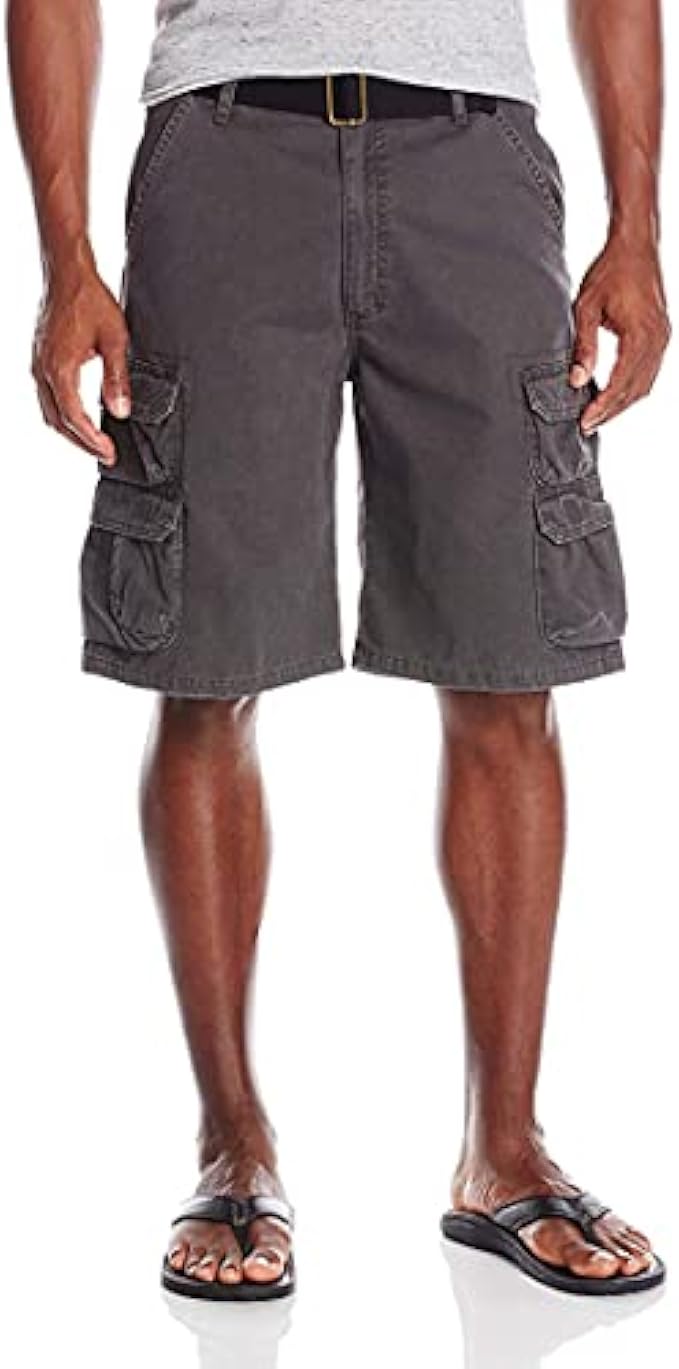 Wrangler Authentics Men's Big & Tall Premium Twill Cargo Short