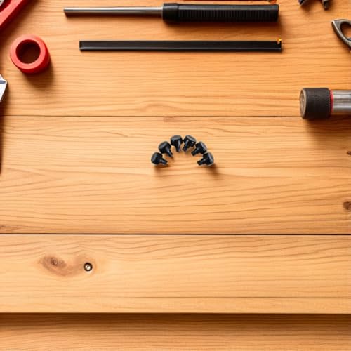 Holibanna 200Pcs Replacement Slow Cooker Feet, 5mm Slow Cooking Appliance Bottom Foot Pads, Non-Slip Pot Legs Insert Accessories for Kitchen, Restaurant miniatura 4