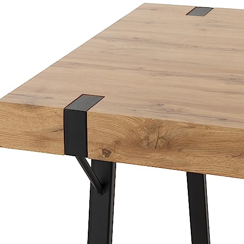 Seconique Treviso Dining Table in Light Oak Effect - Image 6