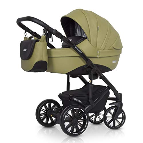 SIGMA Kombi Kinderwagen 3 in 1 - Olive