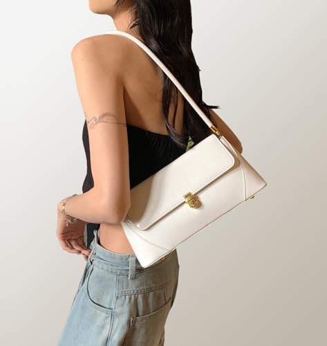 Pink Metallic Shoulder Bag Silver Tote Clutch for Women Gold Shoulder Purse with Buckle Closure2