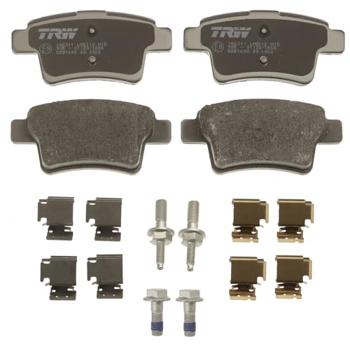 Plaquettes de frein TRW GDB1692 résout sifflement arrière Citroën C4 Grand Picasso I