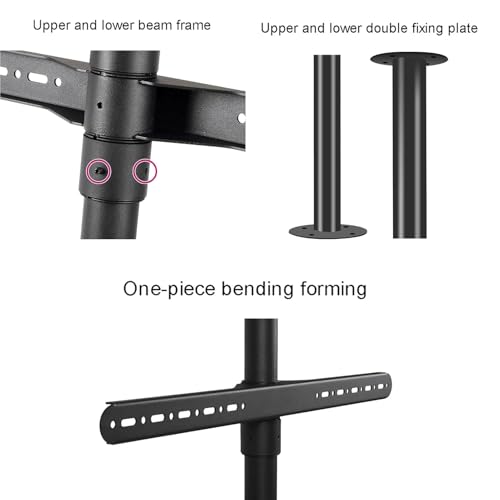 Support mural pivotant et inclinable pour ecran TV LCD de salon