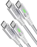 INIU – INIU USB C Kabel, 2m+2m Weiß 100W Schnellladekabel USBC auf 