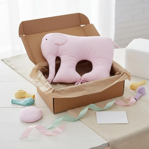 Coussin éléphant bébé rembourré le cadeau de naissance idéal en puériculture - 5