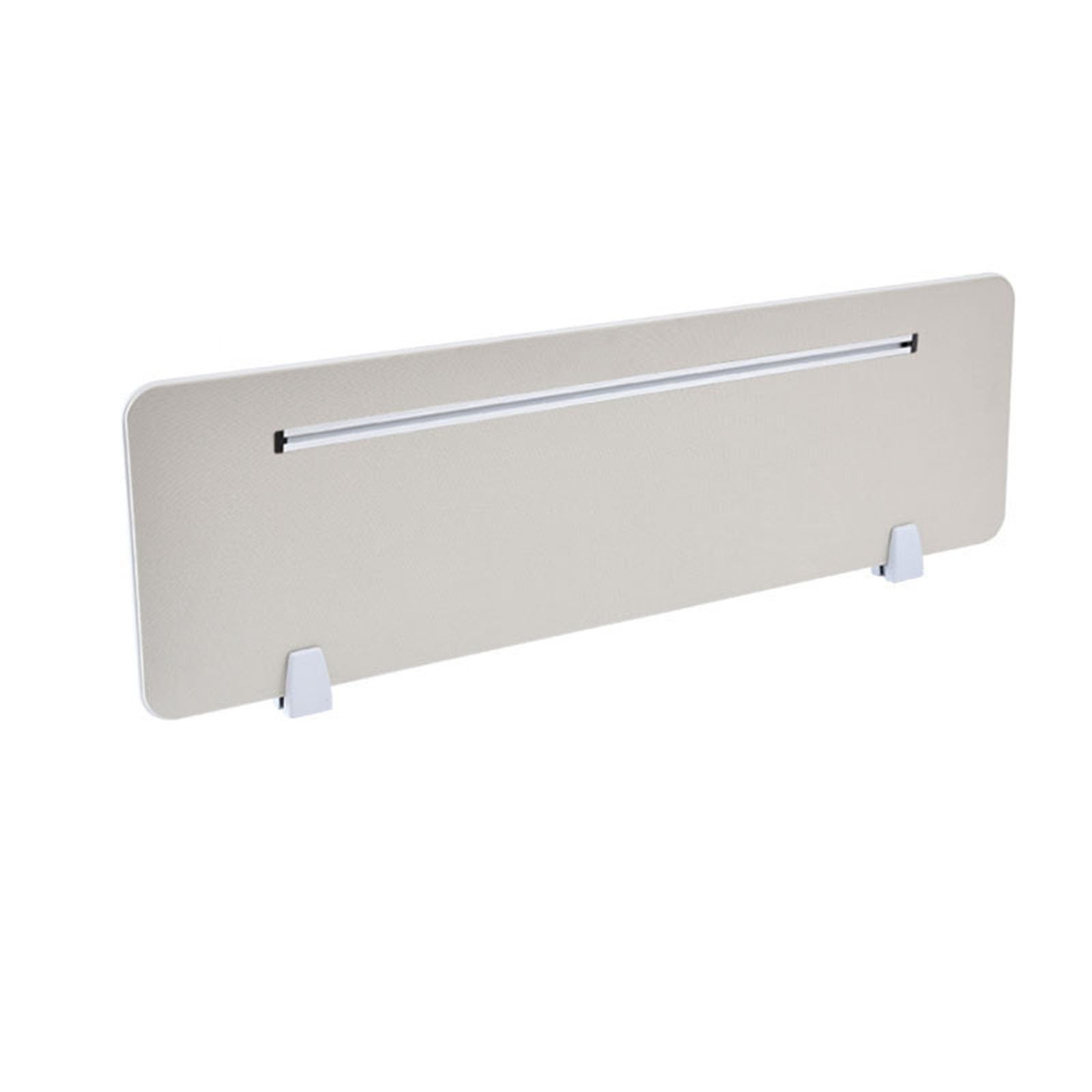 HJYCLFAZU Acoustic Privacy Desk Panel - Soundproof Separator for Independent Workstations, Sit-Stand Divider (Silver, 80cm x 30cm)