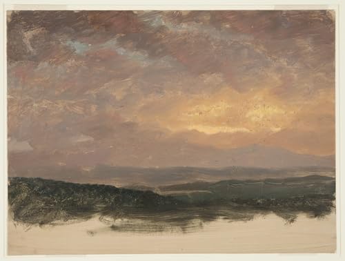 Tableau toile Coucher de soleil sur les Catskills Frederic Edwin Church 60x90cm