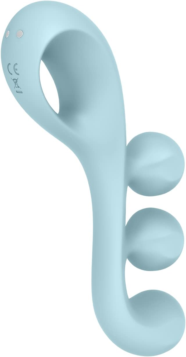 Satisfyer Tri Ball 2 Vibrator Sex Toy | Adult Toys for Women | Multi Vibrator with 10 Vibration Modes | Vibrating Sexual Pleasure Device | Stimulation Vibrators | Female Wellness Tools | Woman Sextoy