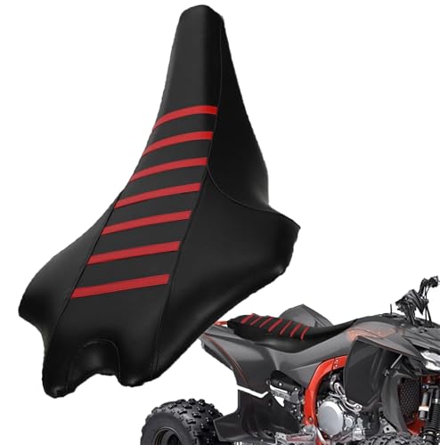 �v���e�N�^�[���� �o�C�N�p�V�[�g�J�o�[ �ɓK�����郄�}�n YFZ450X 2010-2011 PVC�ی�h���N�b�V�����J�o�[(Red)