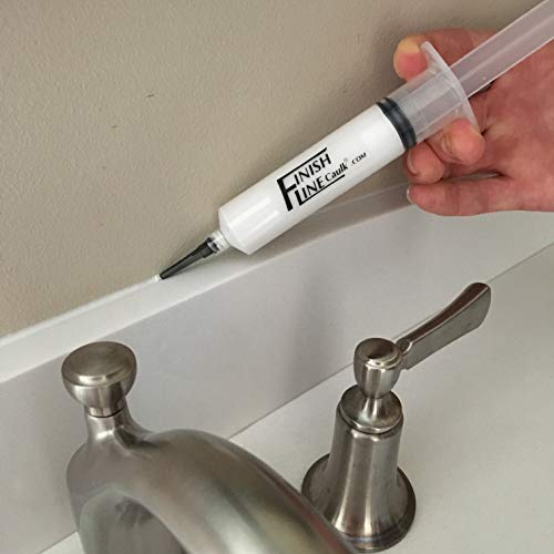 Finish Line Acrylic Urethane Elastomeric Sealant Pre-Filled Precision Caulk Gun One Ounce Tube Single (Off White, FLCPREFILL, 1, 00142) - Thumbnail 5