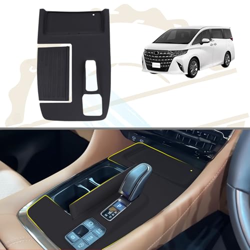 DodoxDIY 適用新型 アルファード40系 ヴェルファイア 40系 カスタム アクセサリー パーツ シフトパネルカバー ガーニッシュ ギアシフトパネルカバー 車種専用 室内装 用品 グッズ 保護 パーツ ハエレクトロシフトマチックレバー用