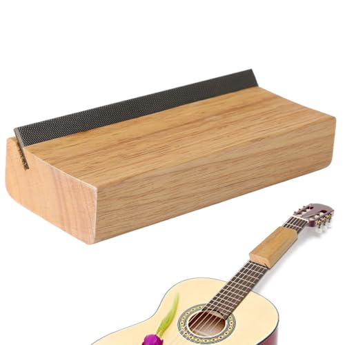Outil de couronnement de guitare électrique avec lime à 35 degrés
