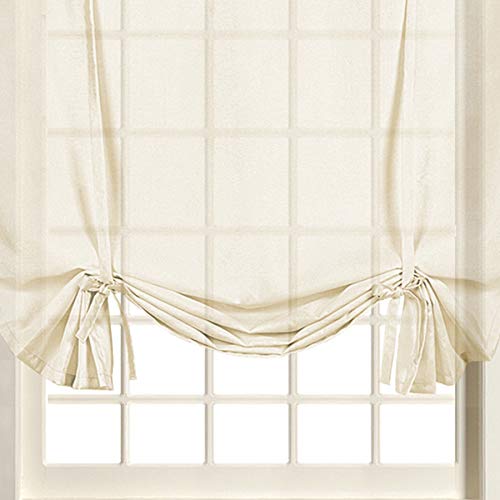 Voile Plain Tie Blind tendine pannelli 149,9 cm