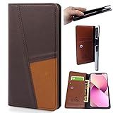 Breeze Pixel 8 Pro ケース Google Pixel8 Pro 用 ケース 手帳型 スマホケース ピクセル8 プロ カバー 吸盤式 カード収納 吸盤付き カードポケット ストラップホール付き 耐衝撃 NFC決済対応 スマホカバー 液晶フィルム１枚付き 全機種対応 (機種選択必須) PIX8P-F011