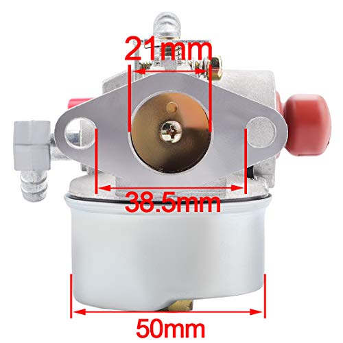 Hipa 640350 Carburetor + 36905 For Toro 20016 20017 20018 6.75Hp Recycler Lawn Mower Tecumseh 640303 640271 Lev100 Lev105 Lev120 Lv195Ea / Lv195Xa Engine #TOP1