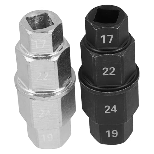 HOLIDYOYO Motorcycle Axle Tool Axle Removal Tool Universal Socket Adapter for Front Wheel Easy to Use for All Brands