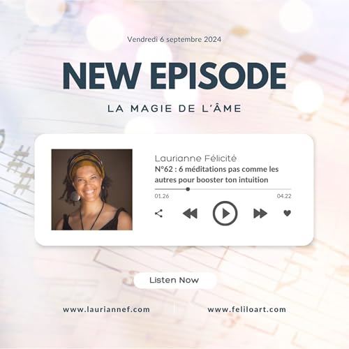 6 méditations pas comme les autres pour booster ton intuition Podcast Por arte de portada