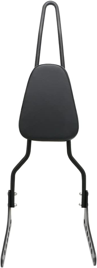 [US Stock] Black Motorcycle Backrest Sissy Bar Pad for 2018-2023 Harley Davidson Softail Heritage Classic FLHC 114 FLHCS Slim FLSL Street Bob FXBB Deluxe FLDE 107