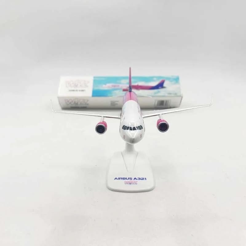 Amazon.com: ANDSYYDS 1/200 Scale WIZZ AIR A321 Airplane Model A320
