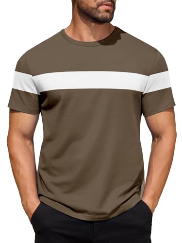 3 Pack Men's T-Shirts Short Sleeve Crew Neck Casual Shirts Soft Summer Comfort Tee for Daily Wear3