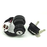ConPus Ignition Key Switch for Yamaha Bear Tracker 250 YFM250 2000 2001 ATV BEARTRACKER Breeze 125 YFA125 1995 1996 1997 1998 1999 00 01 ATV Big Bear 400 YFM400 2000 ATV Warrior 350 YFM350 1996 1997