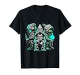 Three Cyberpunk Gnomes Men Women Boys Girls Tees