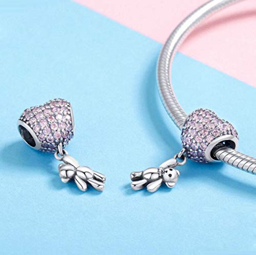 Charm de tortuga marina en plata de ley compatible con pulseras 3