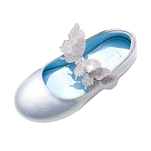 Stunner Girls Mary Jane Bow Flats Flower Girl Ballet Flats Party School Wedding Dress Shoes2