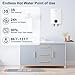 Tankless Water Heater Electric, ECOTOUCH 14kW 240V on Demand Electric Water Heater Instant Hot Water Heaters Under Sink Point of Use with Self-Modulating ECO140S White ETL Certificated