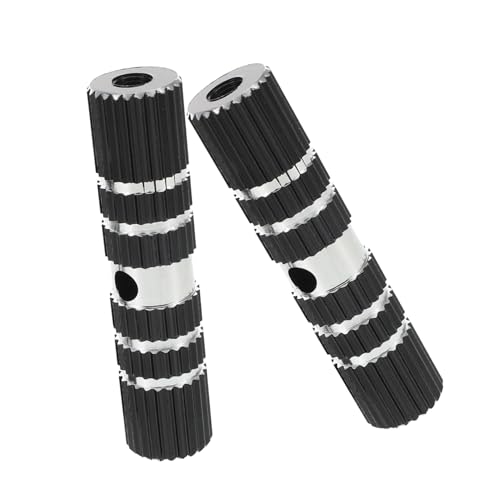 SUPVOX 1 Pair Aluminum Alloy Bike Rear Wheel Pegs Compact Foot Pegs for Cycling
