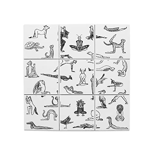 Carreaux Céramique Décoratif Yoga Animaux : Créez un Espace de Méditation Inspirant chez Vous