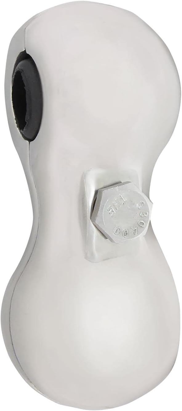 United Pacific B24101SS Shock Absorber Link, Polished Stainless Steel Shorty Shock Link, for 1928-34 Ford Car and Truck