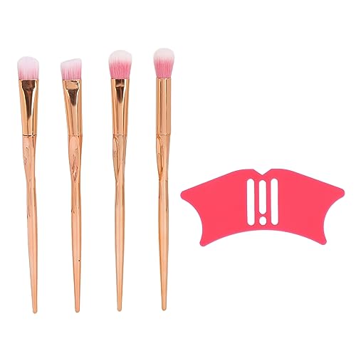 Sluffs Nose Shadow Tool Multifunctional Silicone Eyeliner Template Nose Contouring Stencil Face Makeup Guide with Brush