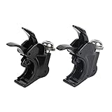 39mm Black Quick Release Windshield Clamp fits for Harley '88-22 XL and '91-'05 Dyna models equipped with Quick-Release style detachable windshields