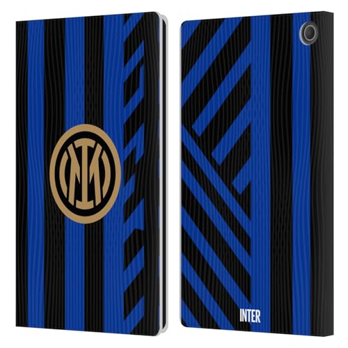 Housse Amazon Fire Max 11 Inter Milan Étui Cuir avec Support et Cartes
