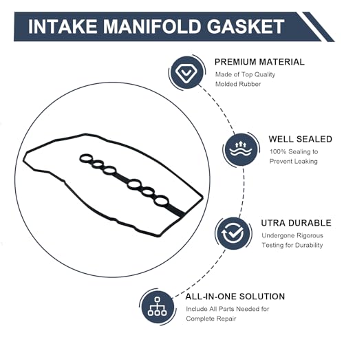 Image of VS50542R 11213-22050 11213-0D030 11213-0D040 Gasket Set Cylinder Head Cover for Toyota Corolla