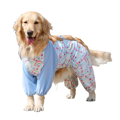 Chaquetas protectoras para perros con protectores de piernas 6