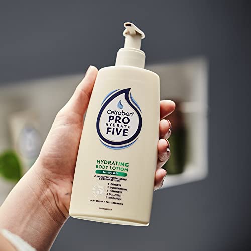 Cetraben Pro Hydrate Five Daily Body Moisturising Lotion 250 ml with Ceramides and Vitamin B5, Perfect for Dry Skin, Vegan Friendly, Cruelty Free - Image 4