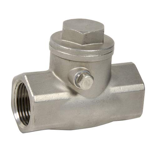 Syveco 320007 Série 320 Clapet anti-retour en acier inoxydable Hostaform Shutter, PN16, 1-1/4" BSP